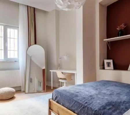 شقة Chic Modern Flat W Balcony 5 Min To Taksim